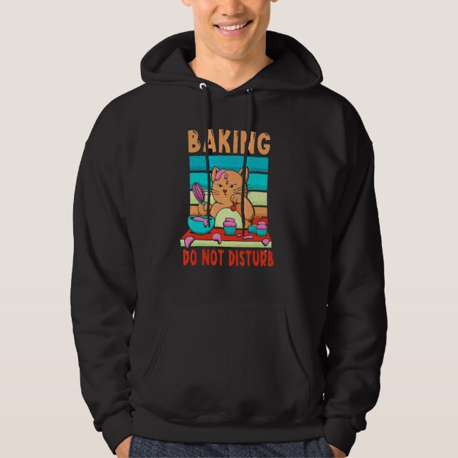 Veste À Capuche Cuisson non dérangée Cuisine Cuisine Cuisine Bake  (Devant)