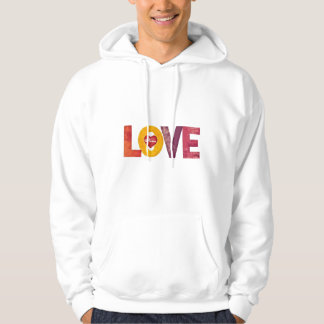 Veste À Capuche Customizable Valentine's Day Artistic Love Men's a