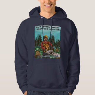 Veste À Capuche Customize Firewood Sales Business Promotional