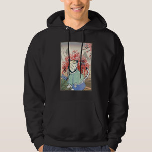 Veste À Capuche Cute Ancienne Chat Japonais Artwork Japonais Ceris