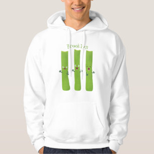 Veste À Capuche Cute céleri bâtons trio caricature légumes