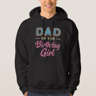 Veste À Capuche Cute Donut Papa Fille Anniversaire Douce Famille D