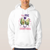 Cute Funny Avocados Love Dancing - Lovers Cadeau