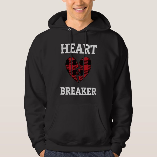 Veste À Capuche Cute Heart Breaker Valentine's Day Romance Valenti (Devant)