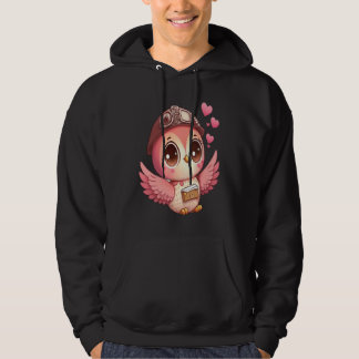 Veste À Capuche Cute Little Owl Valetines Animal Love 8