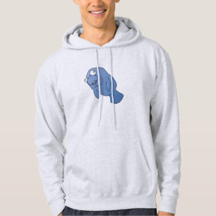 Veste À Capuche Cute Manatee Hugger Cartographier animal
