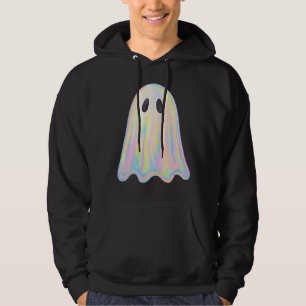 Veste À Capuche Cute Pastel Rainbow Ghost Éffrayant esthétique