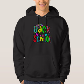 Veste À Capuche Cute Welcome Back To School First Day Of School Te