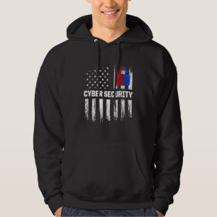 Veste À Capuche Cybersécurité IT Analyst Certified Tech Security