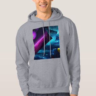 Veste À Capuche D sweatshirt rétro cosmique multivers galactique p