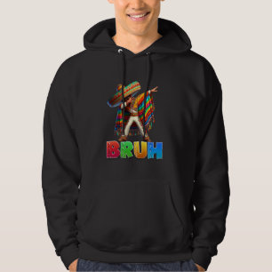 Veste À Capuche Dabbing Mexican Boy Bruh Poncho Cinco de Mayo Men