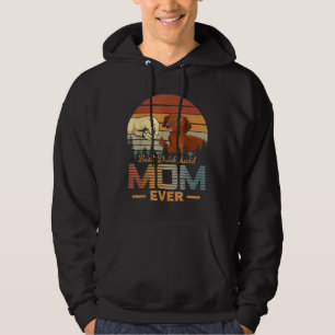 Veste À Capuche Dachshund Best Dachshund Maman Jamais Retro Vintag