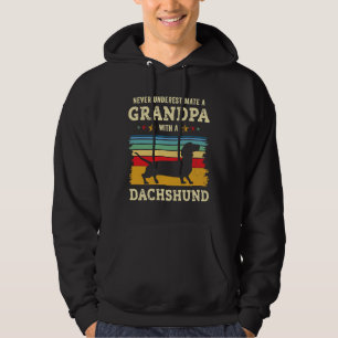 Veste À Capuche Dachshund Grand-père Propriétaire de chien Dachshu