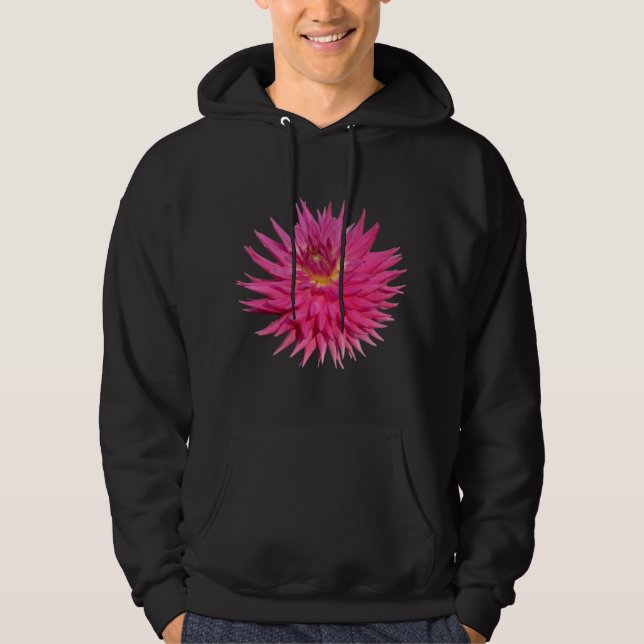 Veste À Capuche Dahlia rose (Devant)