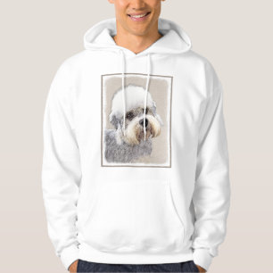 Veste À Capuche Dandie Dinmont Terrier Peinture Chien Art original