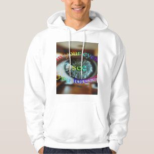 Veste À Capuche dans tes yeux, je t'aime pour toujours