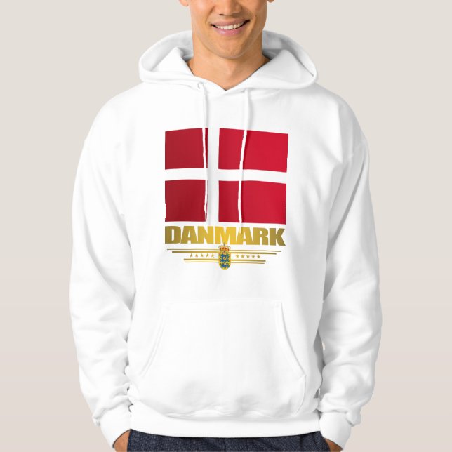 Veste À Capuche "Dansk Pride" (Devant)