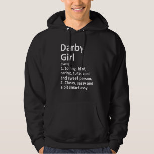 Veste À Capuche DARBY GIRL PA PENNSYLVANIA Funny City Accueil Raci