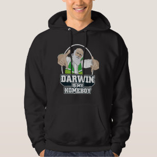 Veste À Capuche Darwin est mon Homeboy (polychrome)