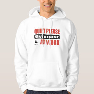 Veste À Capuche De tranquillité gymnaste svp au travail