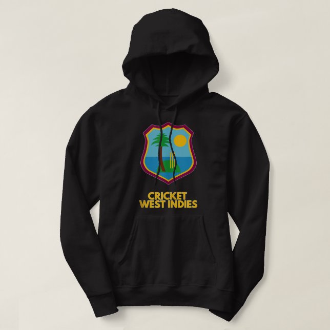 Veste À Capuche Débardeur de soutien de Cricket West Indies (Design devant)