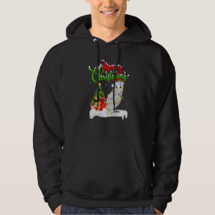Veste À Capuche Décorations de Noël de Harfang des neiges Oiseau H