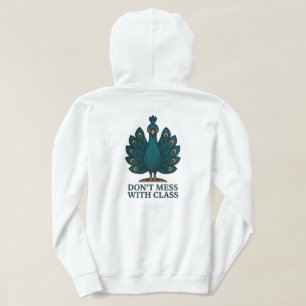 Veste À Capuche Défauts et fleurs