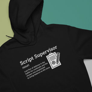 Veste À Capuche Définition du superviseur de script mode foncé - é