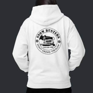 Veste À Capuche Dégagement de la Neige Affaires Ajoutez Votre Logo