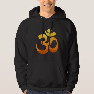 Veste À Capuche Design avant Om Mantra Symbole Yoga Asana Hommes