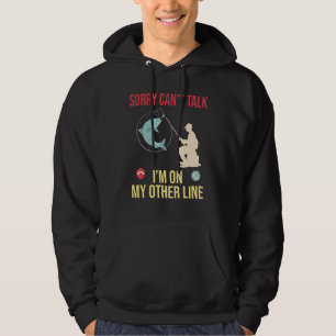 Veste À Capuche Désolé De Ne Pas M'En Parler Sur Mon Autre Ligne P