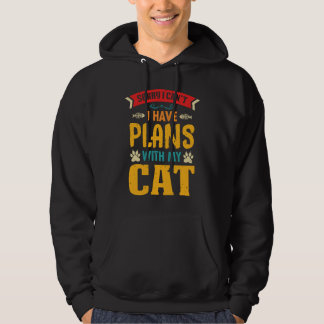 Veste À Capuche Désolé je ne peux pas, j'ai des projets avec mon c