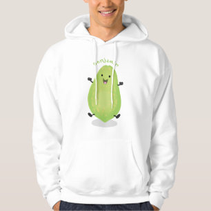 Veste À Capuche dessin de la patte papaye de Cute kawaii
