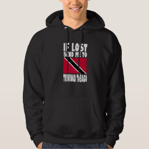 Veste À Capuche Dessin du drapeau de Trinité-et-Tobago  En cas de 