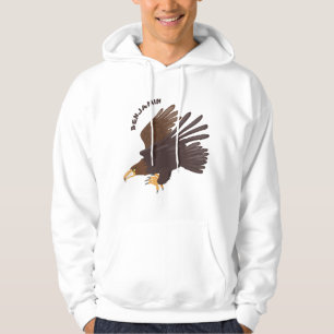 Veste À Capuche dessin humoristique d'aigle royal