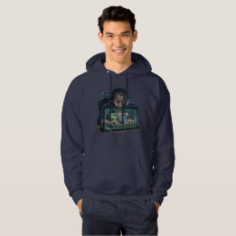 Veste À Capuche Développeur de jeux attendant la compilation des o