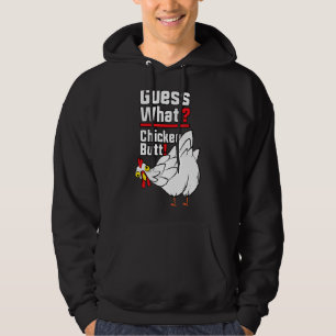 Veste À Capuche Devinez quel bouton de poulet 1
