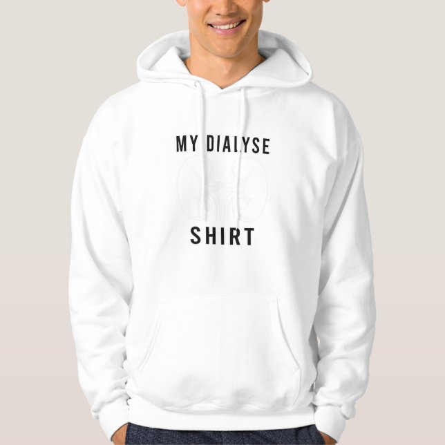 Veste À Capuche Dialyse pour dialyse Patient Technicien en dialyse (Devant)