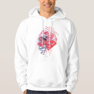 Veste À Capuche Diamants et lèvres de Supergirl