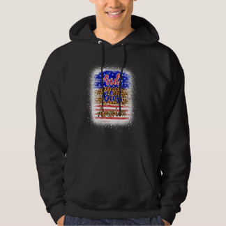 Veste À Capuche Dieu bénisse l'Amérique 4 juillet Leopard American