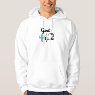 Veste À Capuche Dieu est ma croix guide