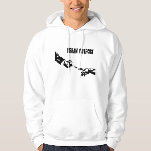 Veste À Capuche Dieu nous aime toujours (Devant)