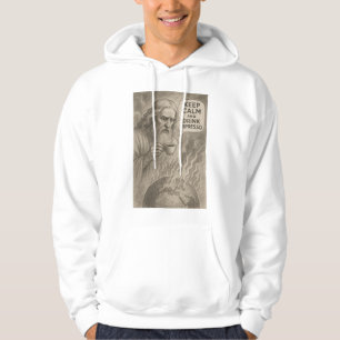 Veste À Capuche Dieu regarde le monde brûler