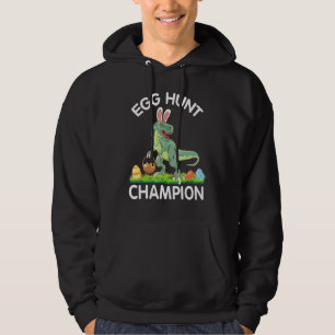 Veste À Capuche Dinosaur Bunny Chasse Champion des oeufs de Pâques