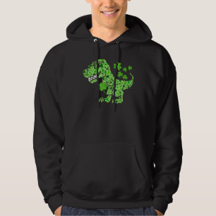 Veste À Capuche Dinosaur Rex Jour de la Saint Patrick Adultes Sham