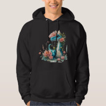 Dinosaure floral mou