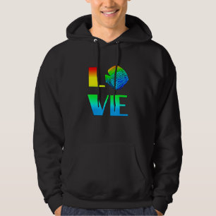 Veste À Capuche Discus Fish Rainbow Love Aquarium Exotique Poisson