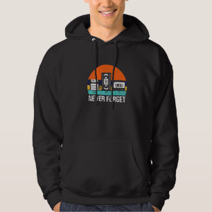 Veste À Capuche Disquette Vidéo Vhs Et Cassette Jamais Fabriquée