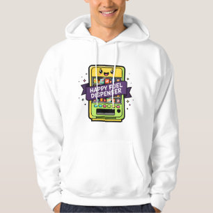 Veste À Capuche Distributeur de Carburant de Bonheur Distributeu