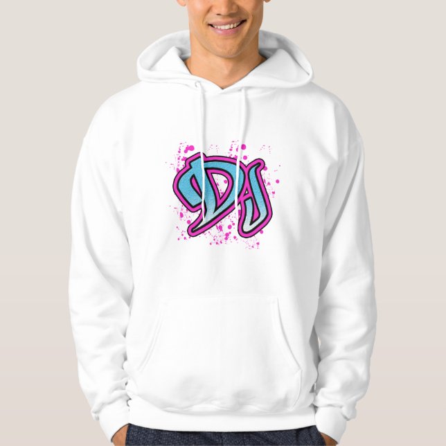 Veste À Capuche DJ Graffiti (Devant)